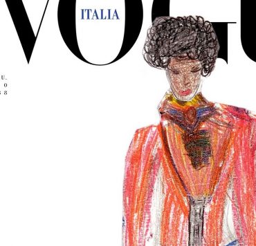 Життя після пандемії: обкладинку Vogue Італія намалювали діти