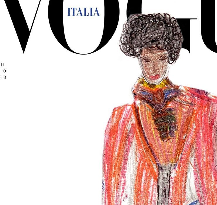 Життя після пандемії: обкладинку Vogue Італія намалювали діти