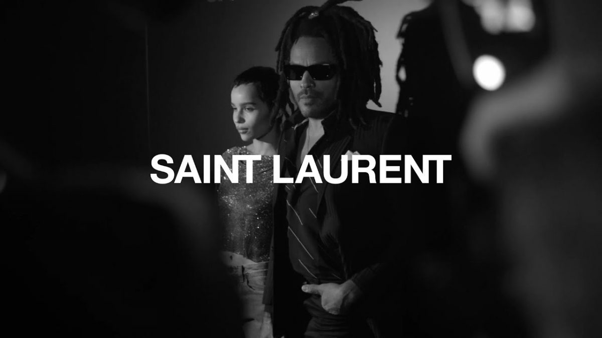 Неотразим: Ленни Кравиц стал новым лицом Saint Laurent