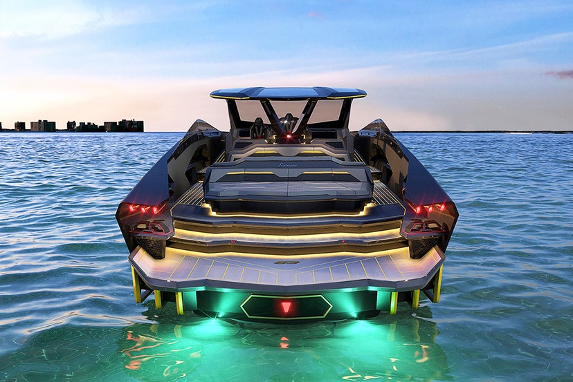 Не только суперкары: Lamborghini представили роскошный катер
