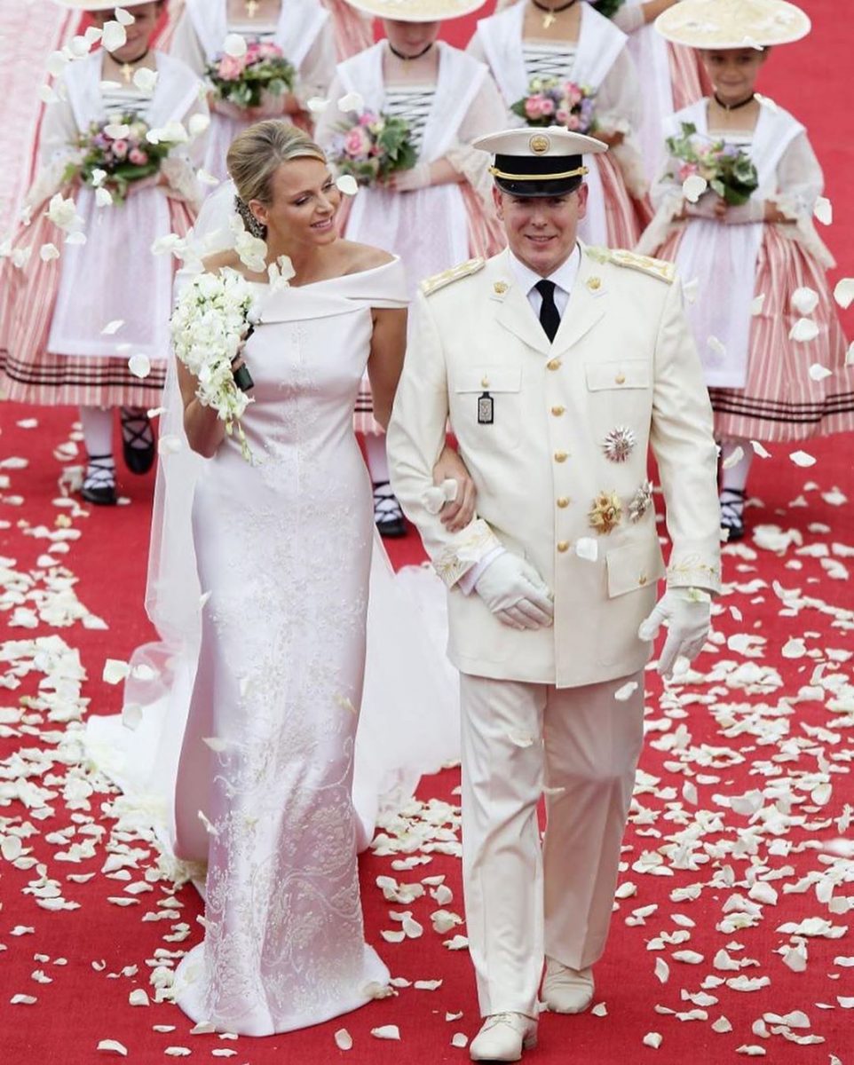 Князь Альберт и княгиня Шарлен отметили девятую годовщину свадьбы