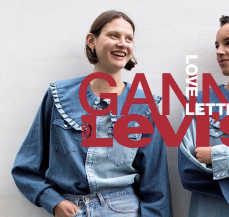 Levi&#8217;s и Ganni представили совместную коллекцию Love Letter, доступную только для аренды