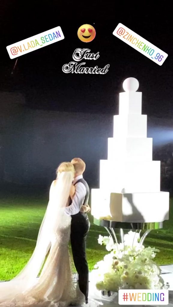 Wedding Day: футболіст Олександр Зінченко і Влада Седан зіграли весілля під Києвом