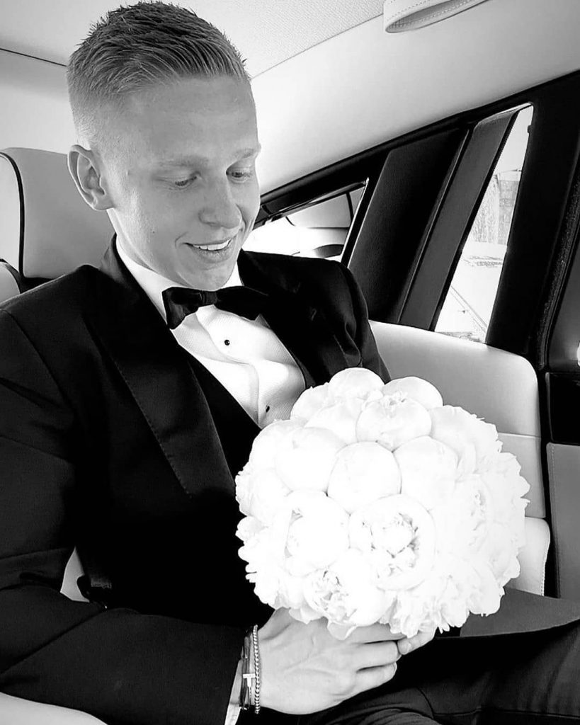 Wedding Day: футболіст Олександр Зінченко і Влада Седан зіграли весілля під Києвом