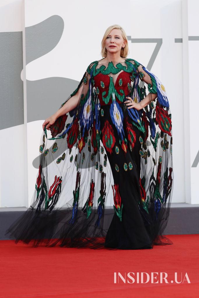 От кутюр: Кейт Бланшетт на церемонии закрытия Венецианского кинофестиваля