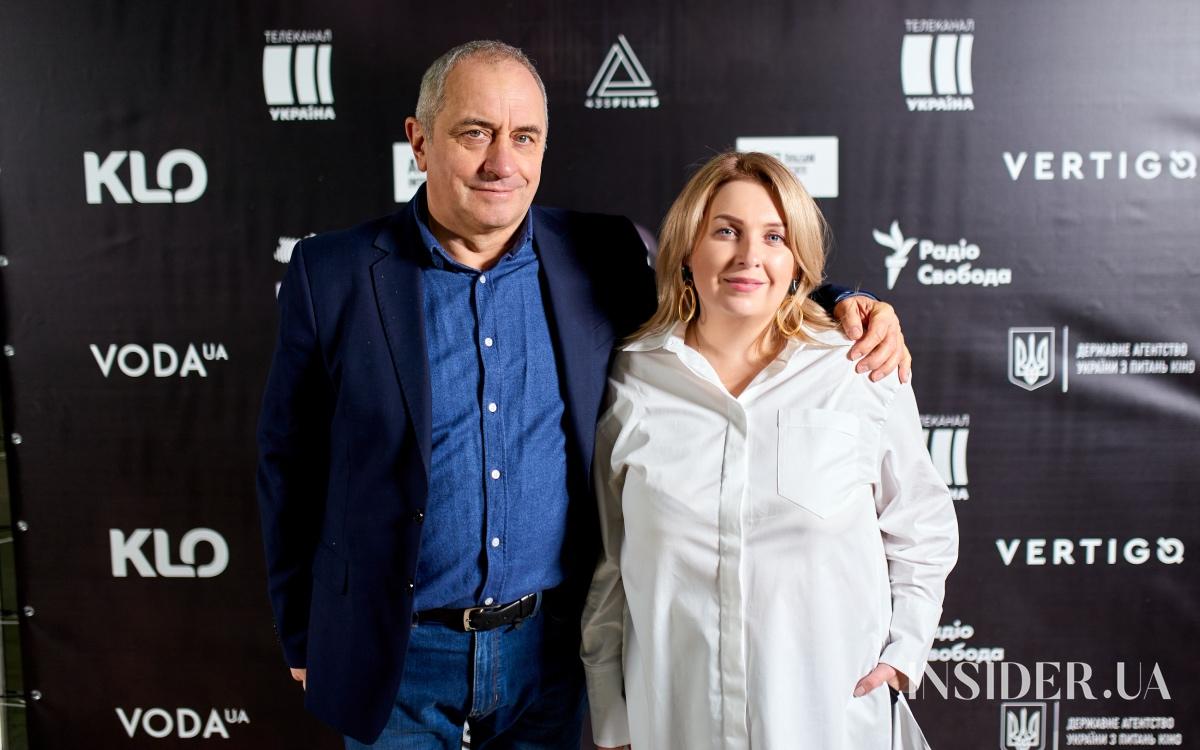 Иракли Макацария и Святослав Вакарчук на допремьерном показе фильма «Номера»
