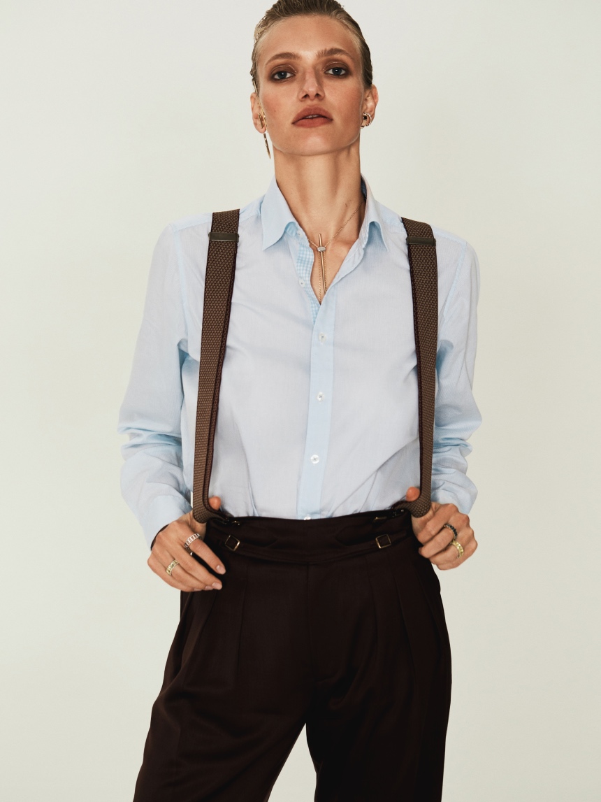 Украшения без гендера: Алена Киперман в съемке собственного бренда Nomis