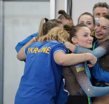 Женская сборная Украины выиграла чемпионат Европы по спортивной гимнастике