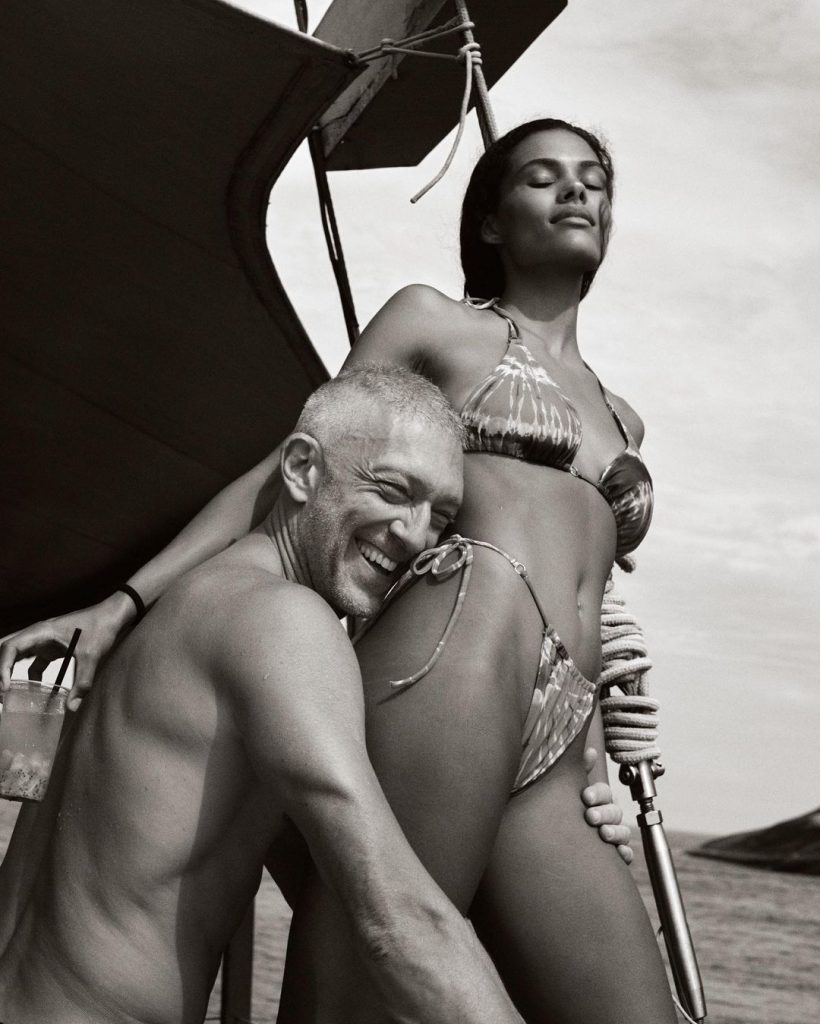 Hot! Тина Кунаки и Венсан Кассель отдыхают в Рио-де-Жанейро