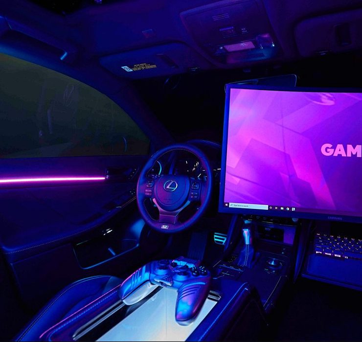 Lexus створив спортивний автомобіль для геймерів