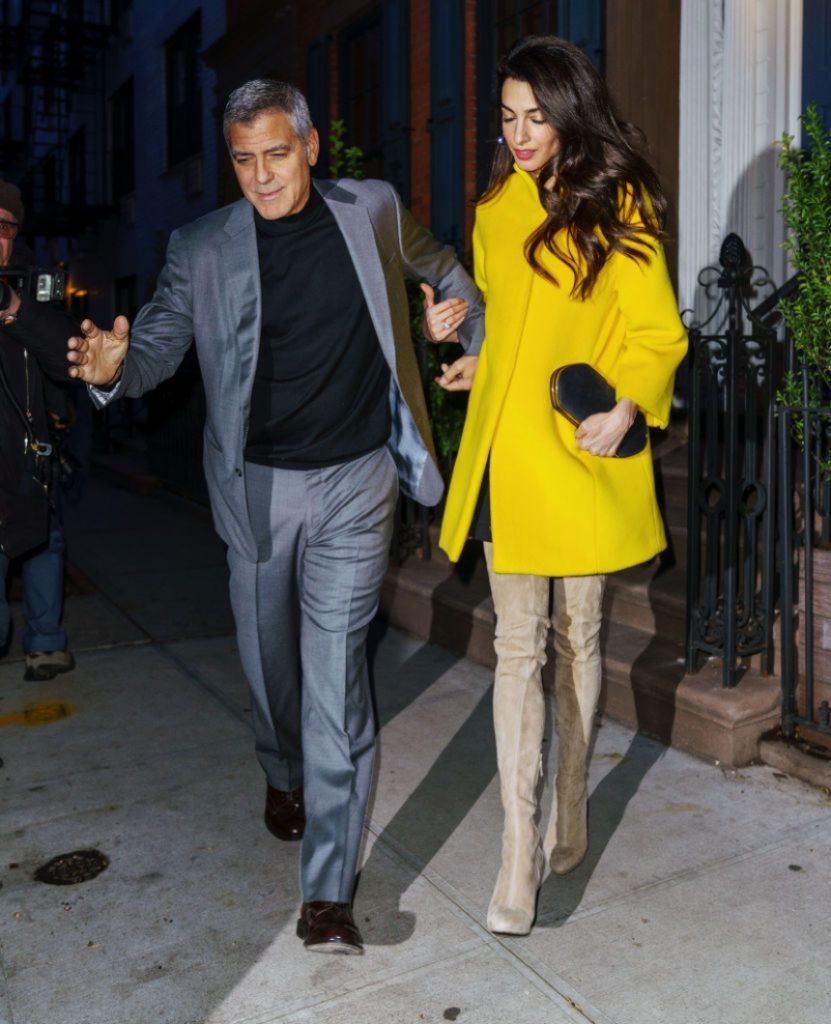 Яркий пример: нескучные образы Амаль Клуни на каждый день