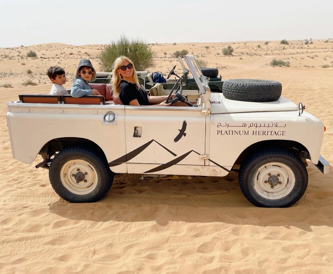 Сафарі та фото в пустелі: Анастасія Масюткіна, Анна Закусило та Віта Кін відпочивають в ОАЕ