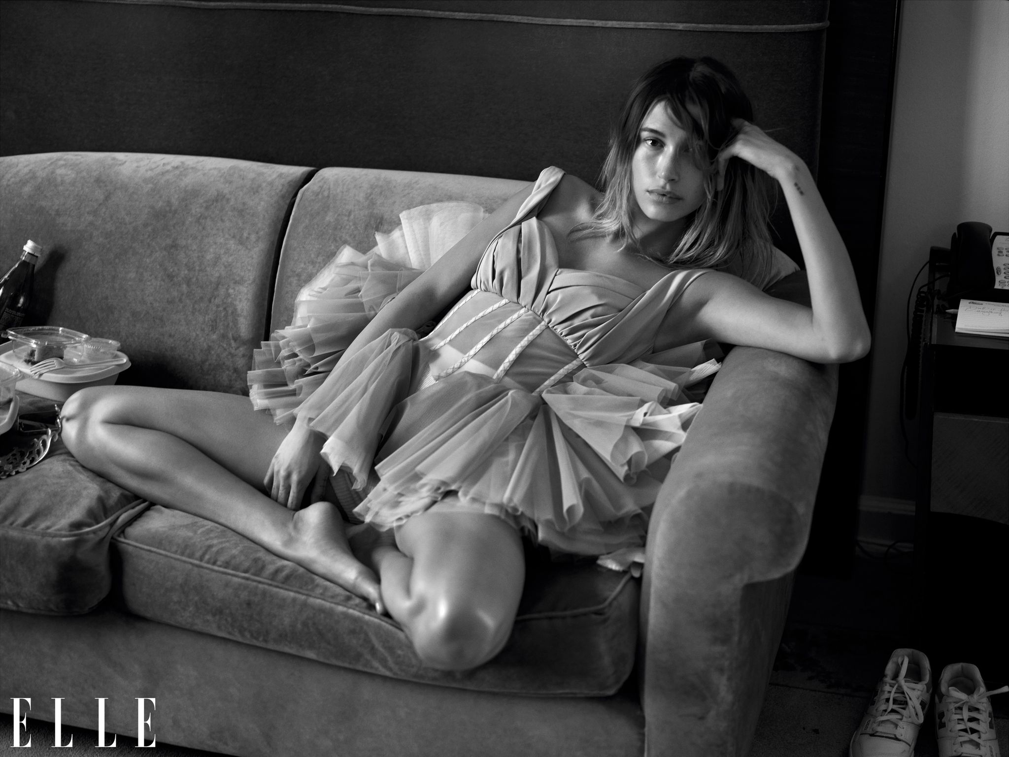 Versace, Saint Laurent и Gucci: Хейли Бибер в объективе Марио Сорренти