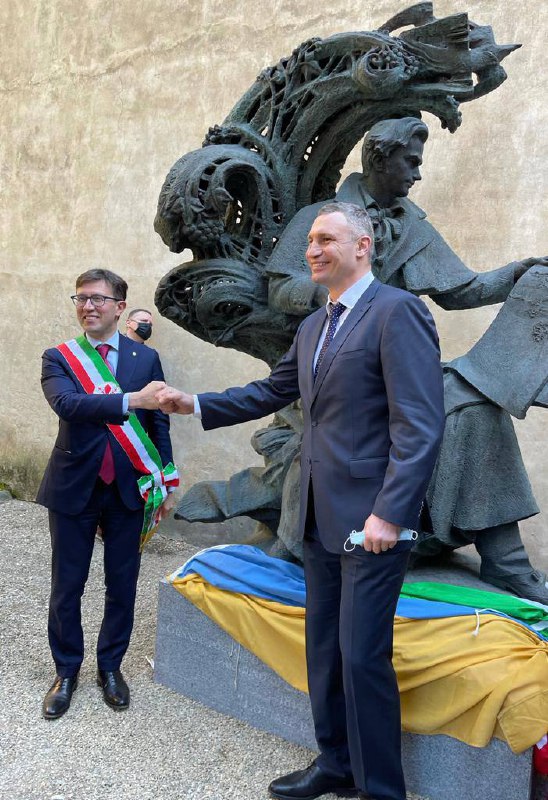 У Флоренції відкрили пам&#8217;ятник Тарасу Шевченку