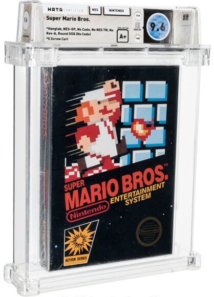 Копию видеоигры Super Mario Bros. продали на аукционе за рекордные $660 000