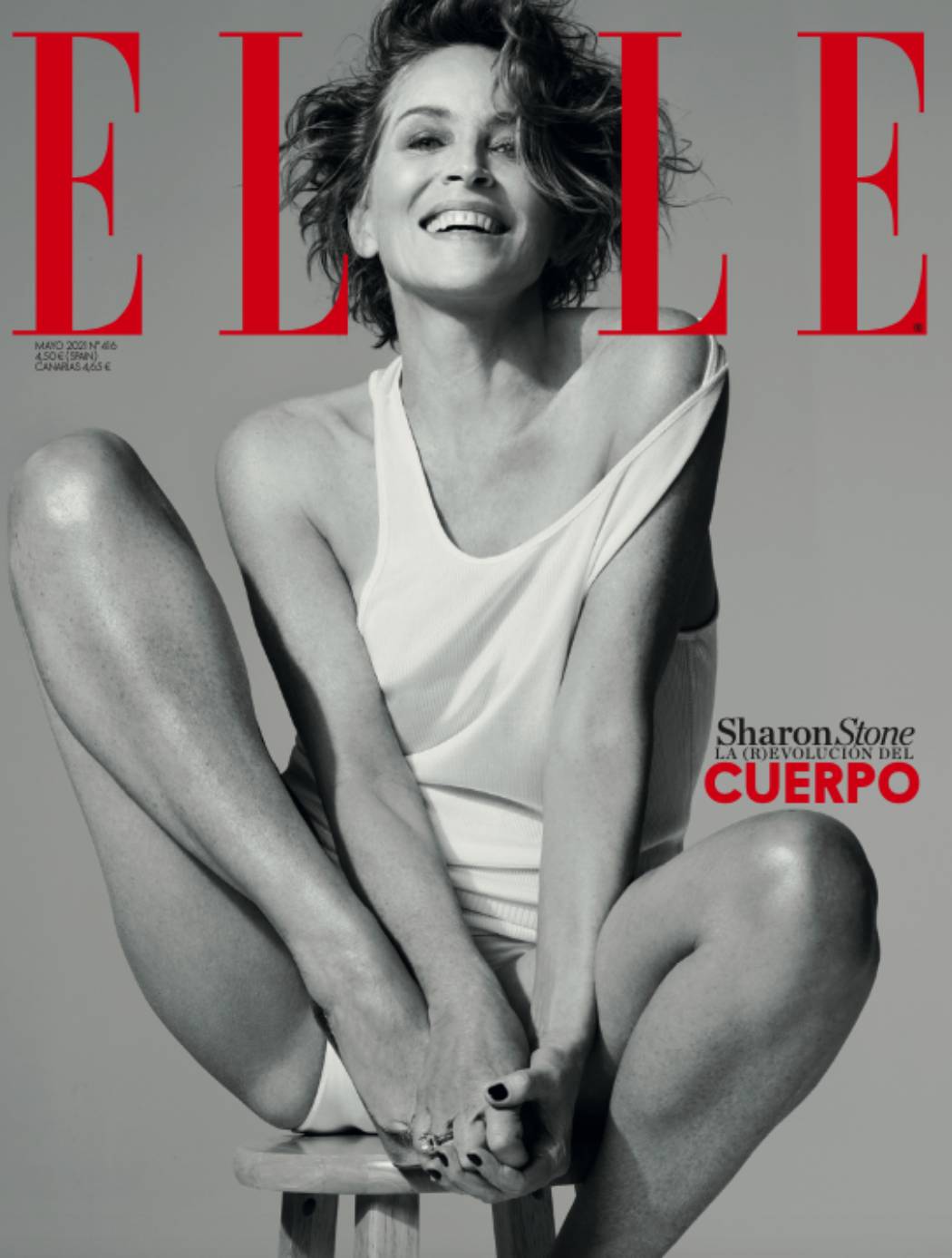Яка ж гарна! 63-річна Шерон Стоун прикрасила обкладинку іспанського Elle