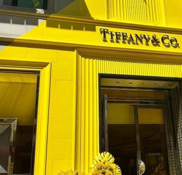 Tiffany &#038; Co. открыли новый бутик – впервые в желтом цвете