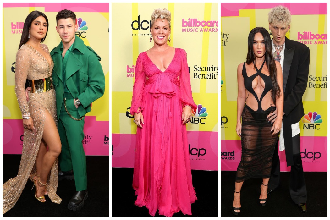 Приянка Чопра, Меган Фокс и Пинк на красной дорожке Billboard Music Awards 2021