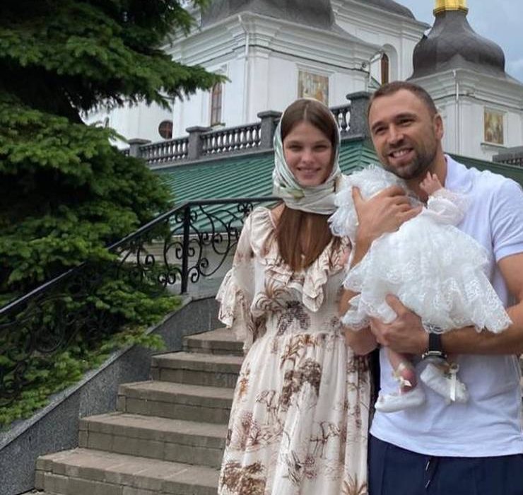 Даша Хлистун і Макс Михайлюк хрестили доньку