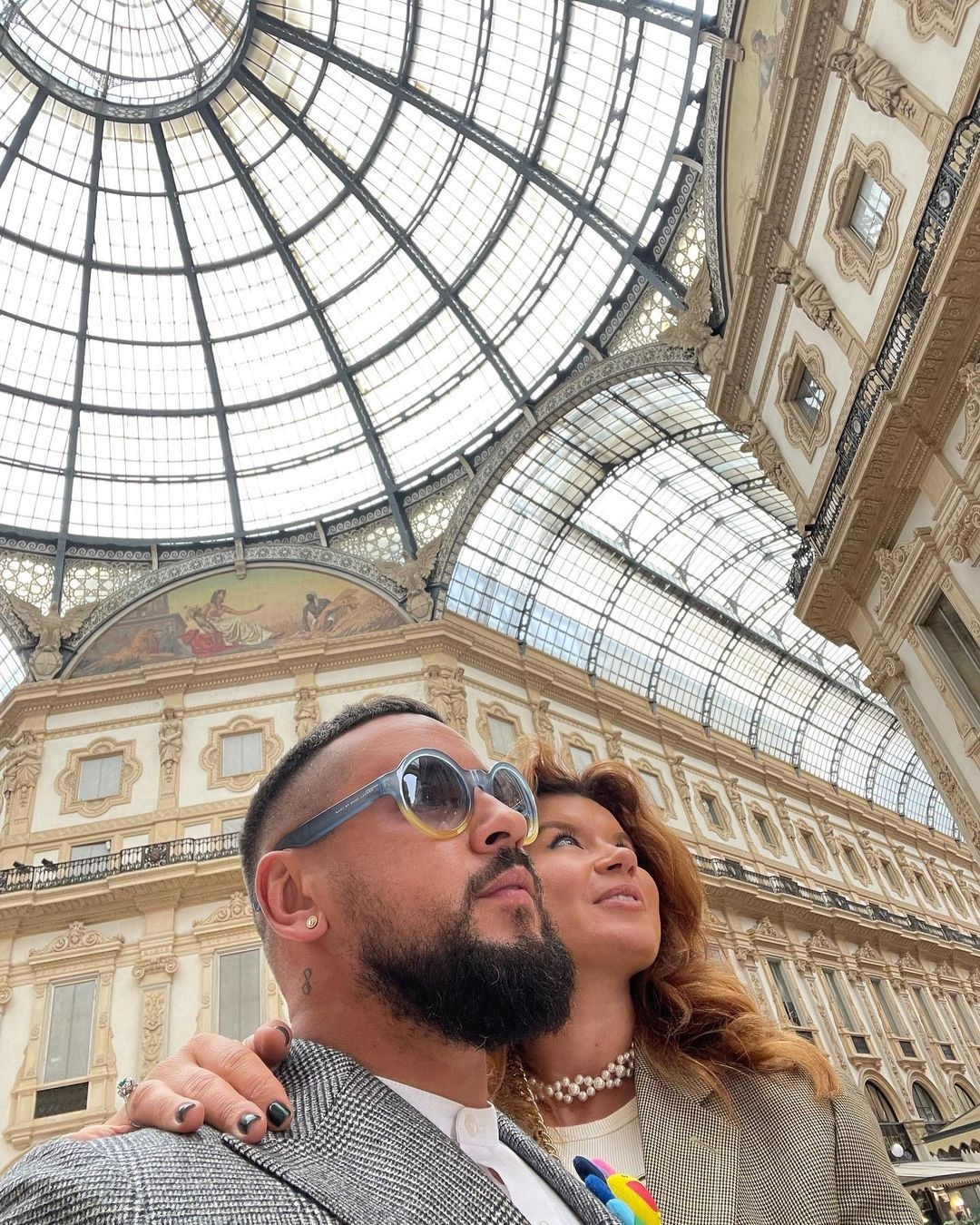 Італійські канікули: Monatik з дружиною відправився до Мілану