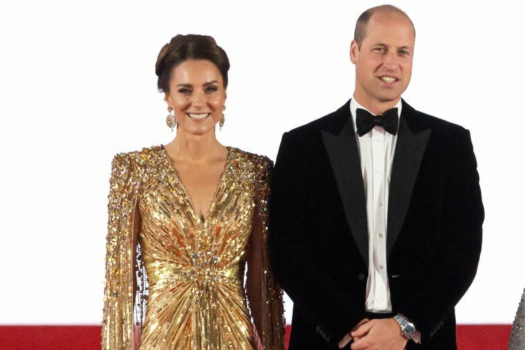 Кейт Миддлтон и принц Уильям посетили мировую премьеру фильма «007: Не время умирать»