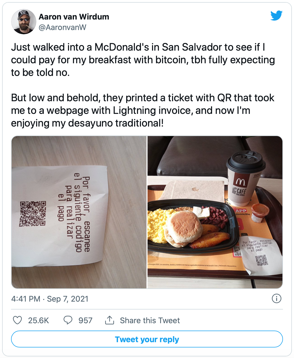 У McDonald&#8217;s тепер можна розплатитися біткоїнами
