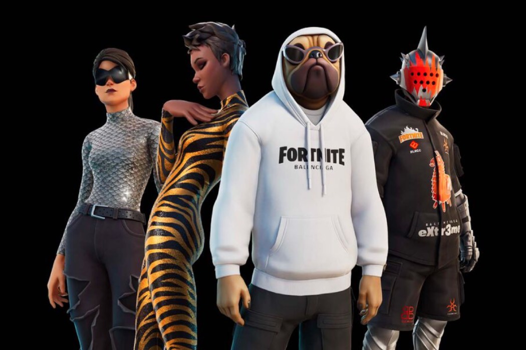 Бренд Balenciaga создал виртуальную коллекцию для персонажей видеоигры Fortnite