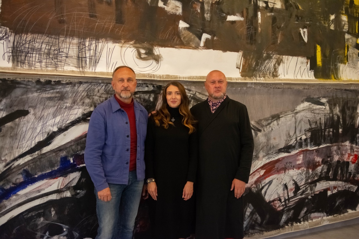 «Неутраченное время»: в Запорожье открылась международная выставка современного искусства