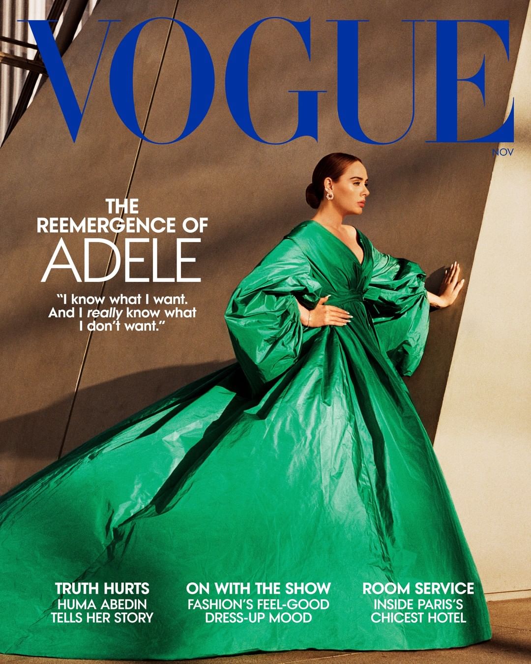 Яскравий камбек: Адель прикрасила обкладинку відразу двох журналів Vogue