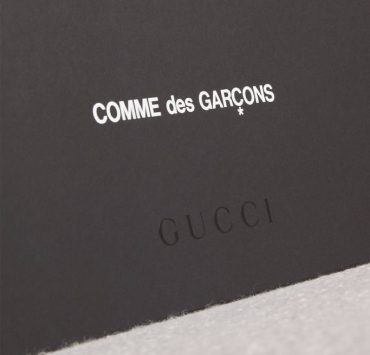 Бренд Gucci создал коллаборацию с Comme des Garçons, посвященную своему 100-летию