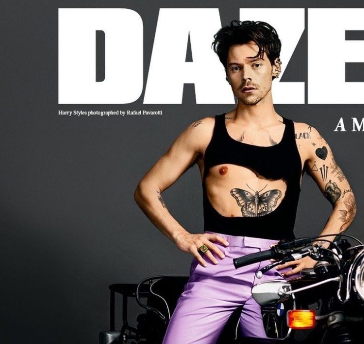 Гарри Стайлс объявил о запуске beauty-бренда, снявшись для обложки Dazed
