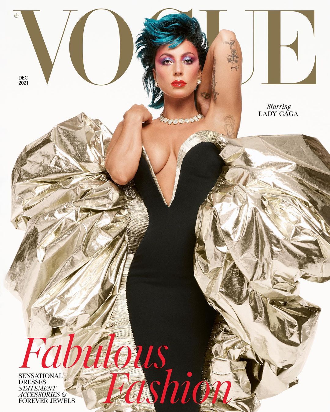 Леді Гага прикрасила обкладинку одразу двох журналів Vogue