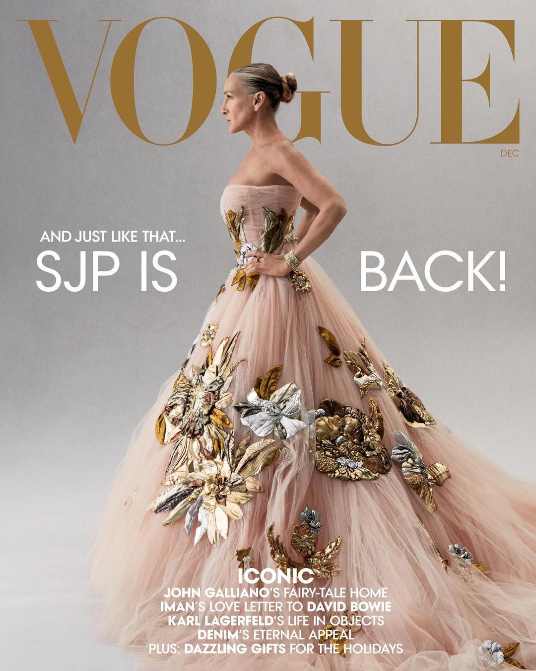 Сара Джессіка Паркер прикрасила обкладинку журналу Vogue