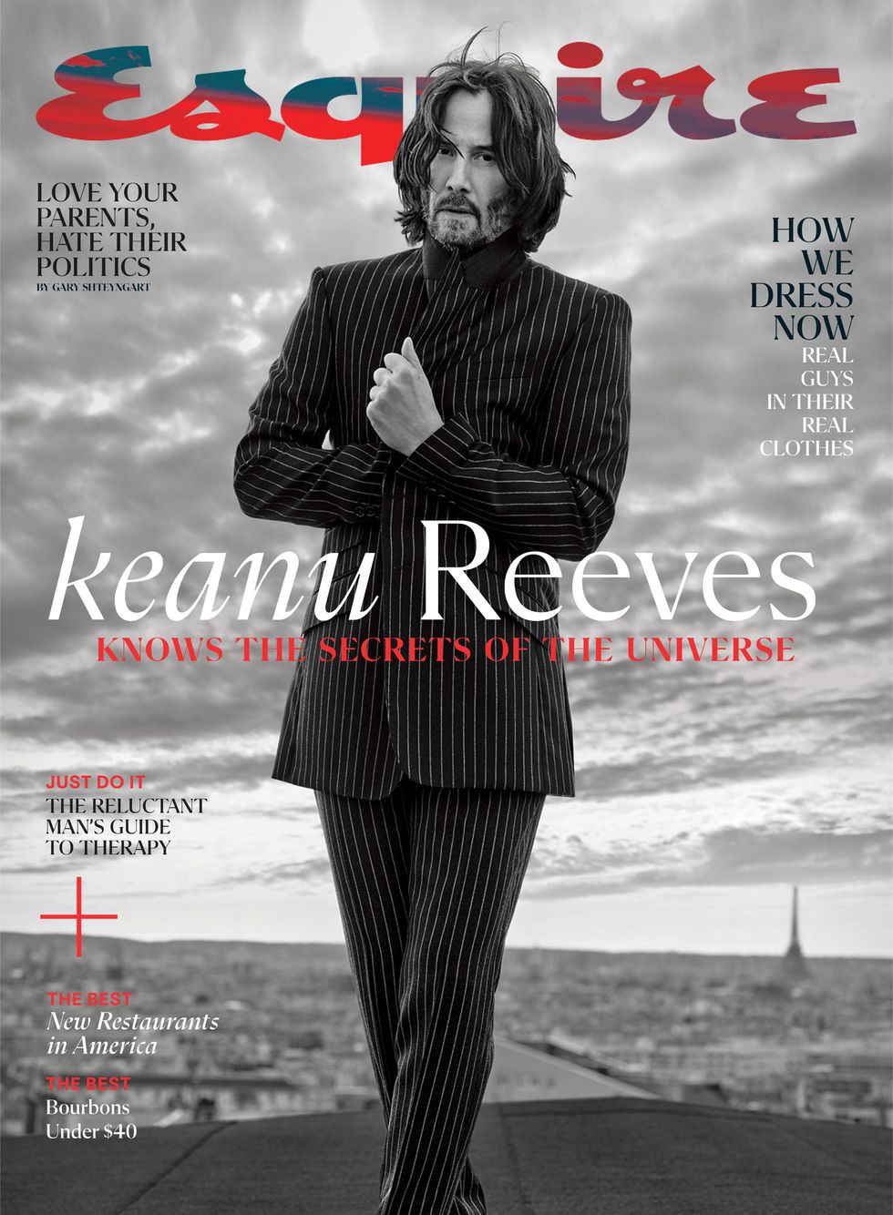 Кіану Рівз став головним героєм нового випуску журналу Esquire
