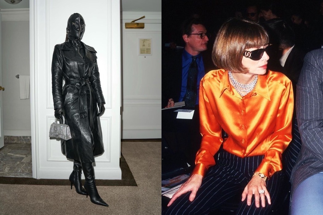Балаклава Ким Кардашьян и очки Анны Винтур: главные модные фетиши знаменитостей