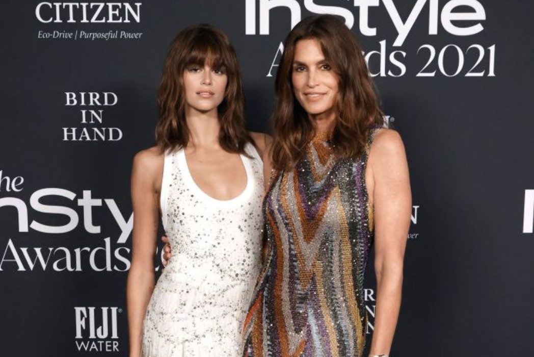 Дочки-матери: Синди Кроуфорд и Кайя Гербер на церемонии награждения InStyle Awards 2021