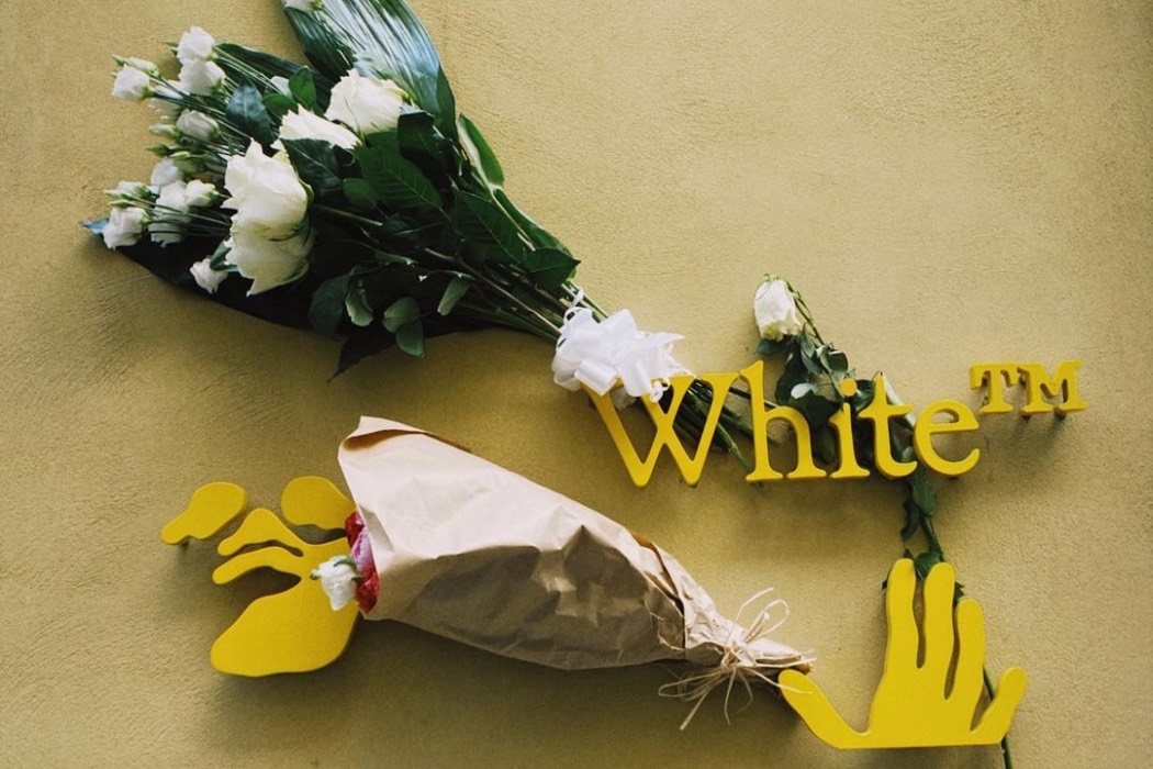 Магазини Off-White прикрасили квітами та графіті на честь Вірджила Абло