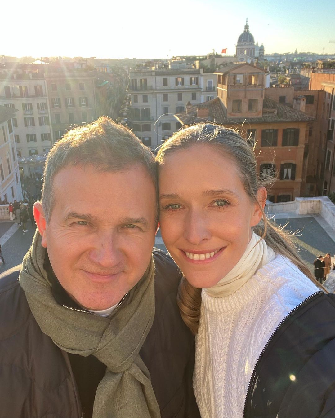 Римские каникулы: Катя Осадчая и Юрий Горбунов улетели на отдых