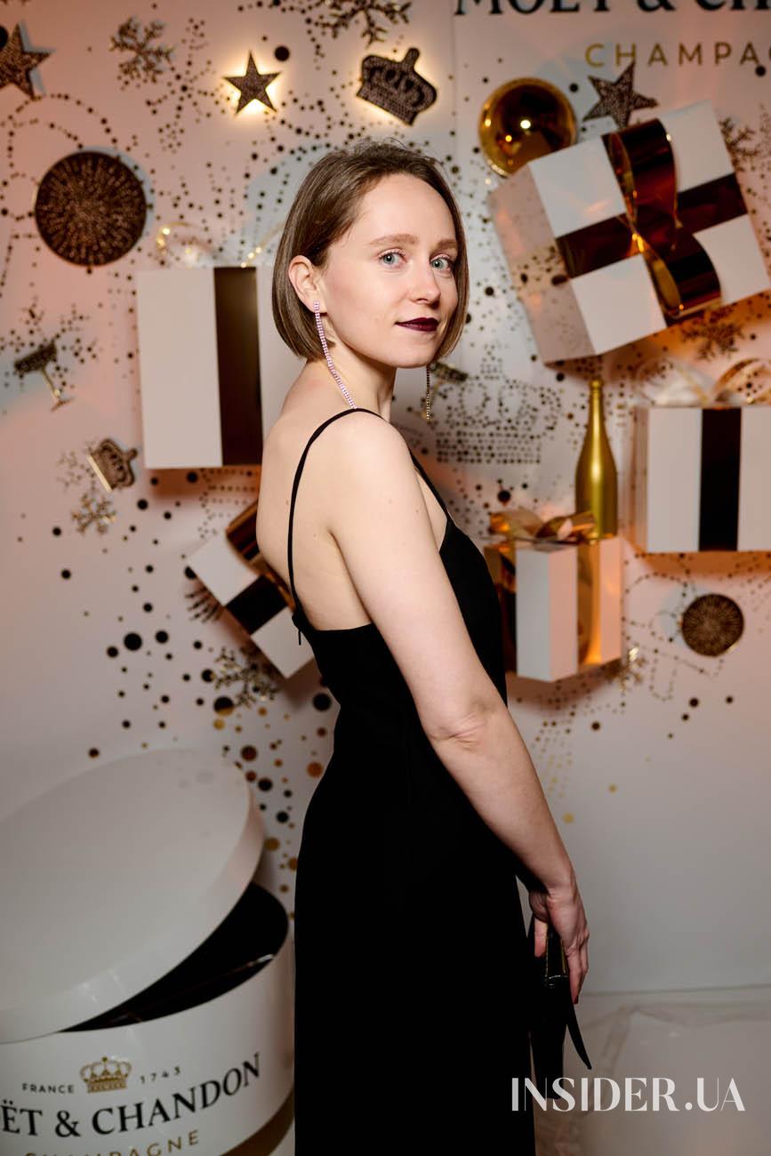 Как прошел рождественский вечер Moet & Chandon и Vogue