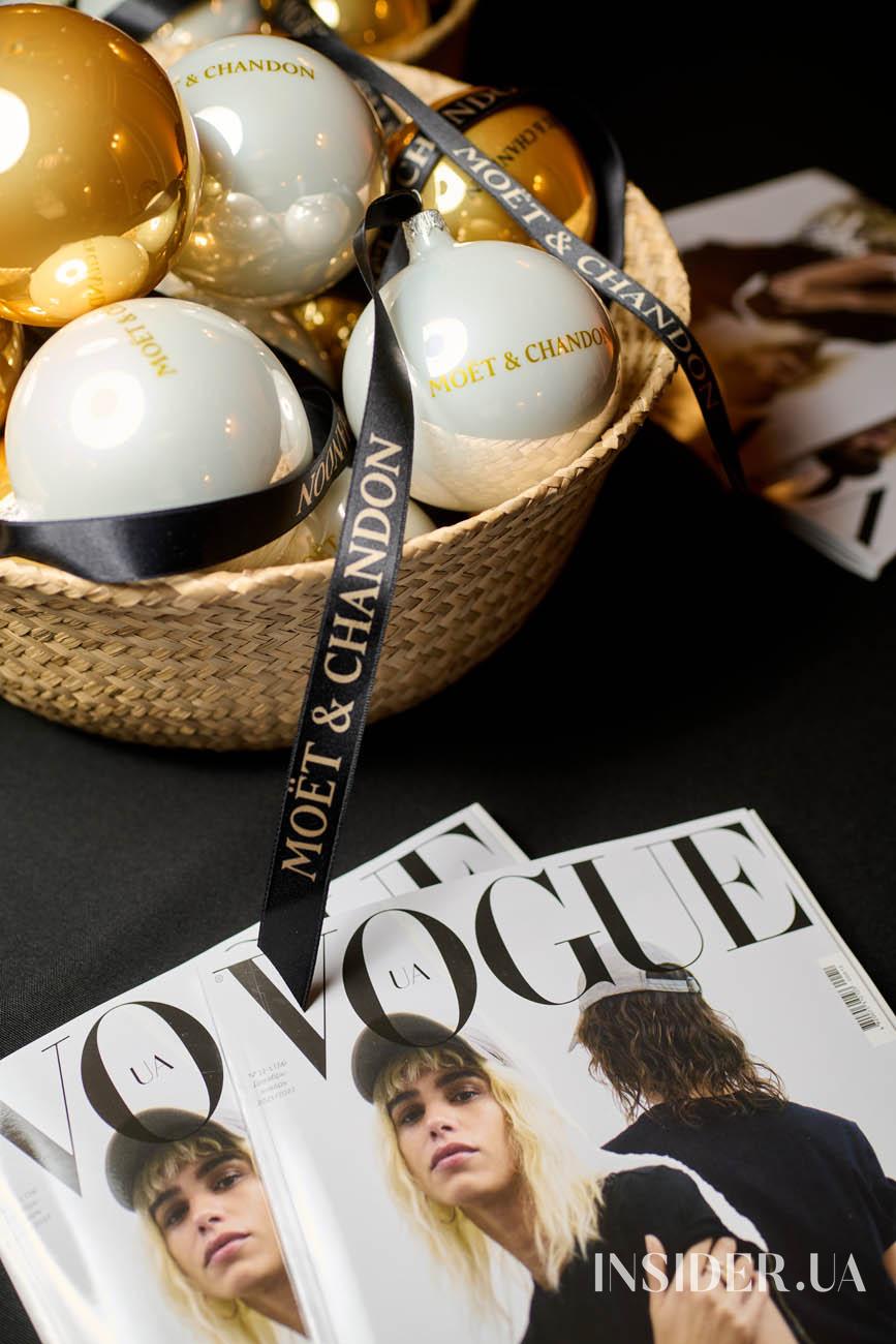 Как прошел рождественский вечер Moet & Chandon и Vogue