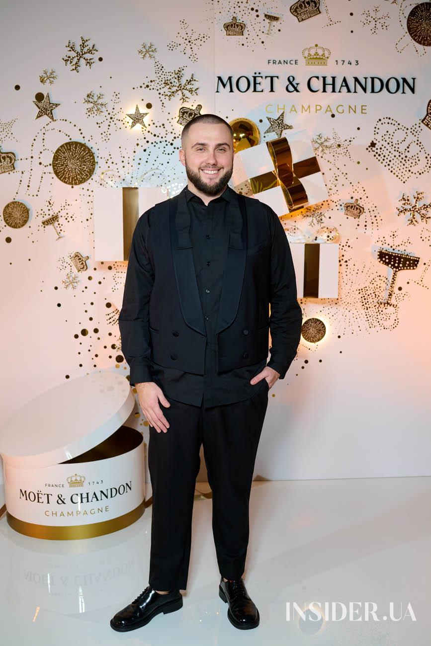 Как прошел рождественский вечер Moet & Chandon и Vogue
