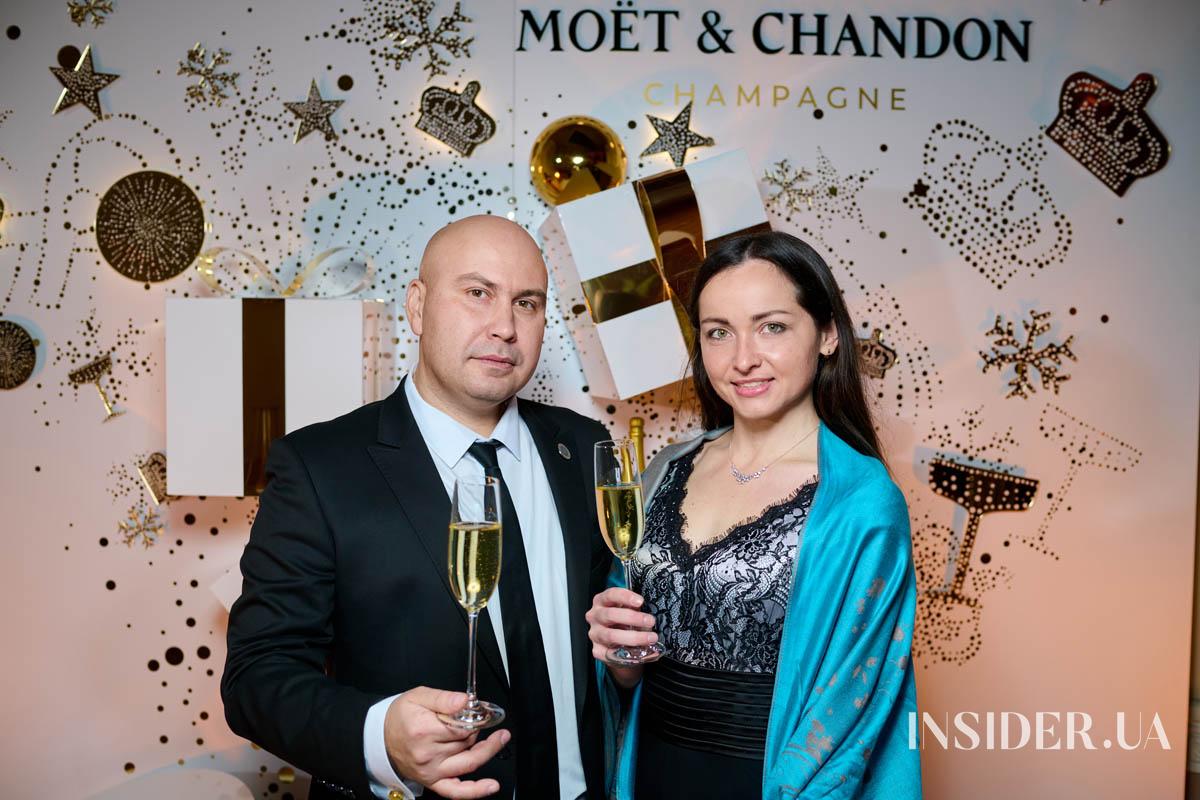 Как прошел рождественский вечер Moet & Chandon и Vogue