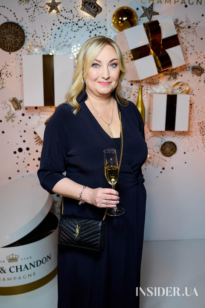 Как прошел рождественский вечер Moet & Chandon и Vogue