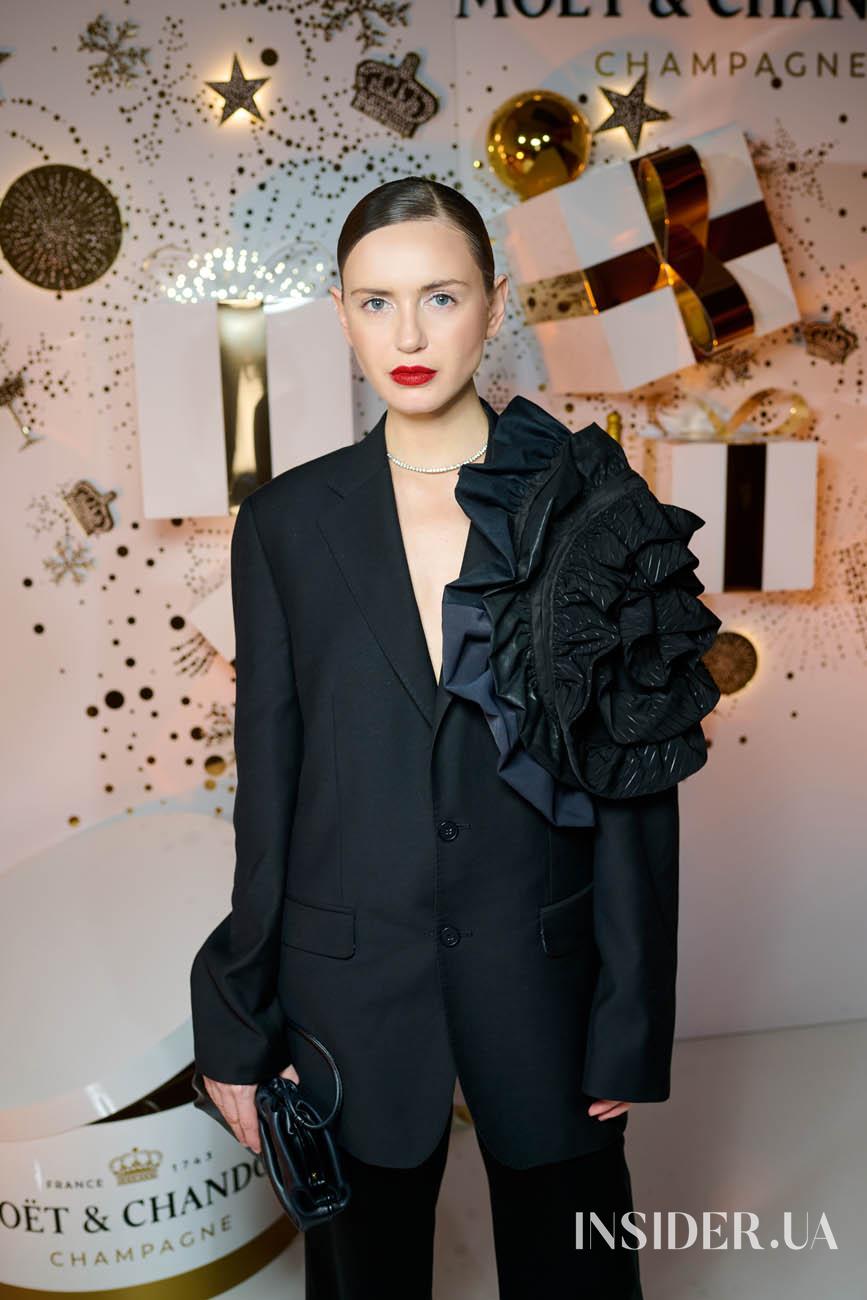 Как прошел рождественский вечер Moet & Chandon и Vogue