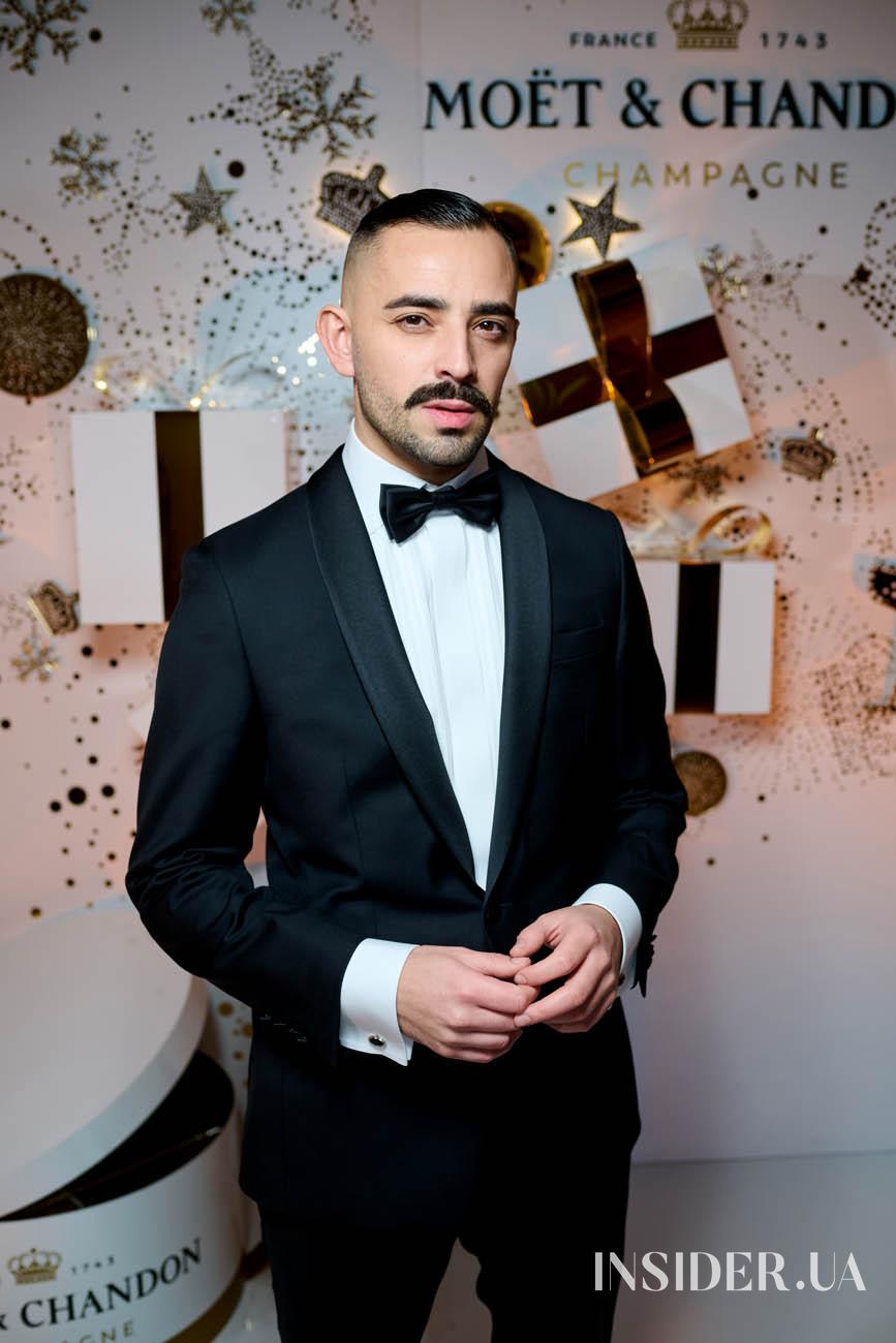 Как прошел рождественский вечер Moet & Chandon и Vogue