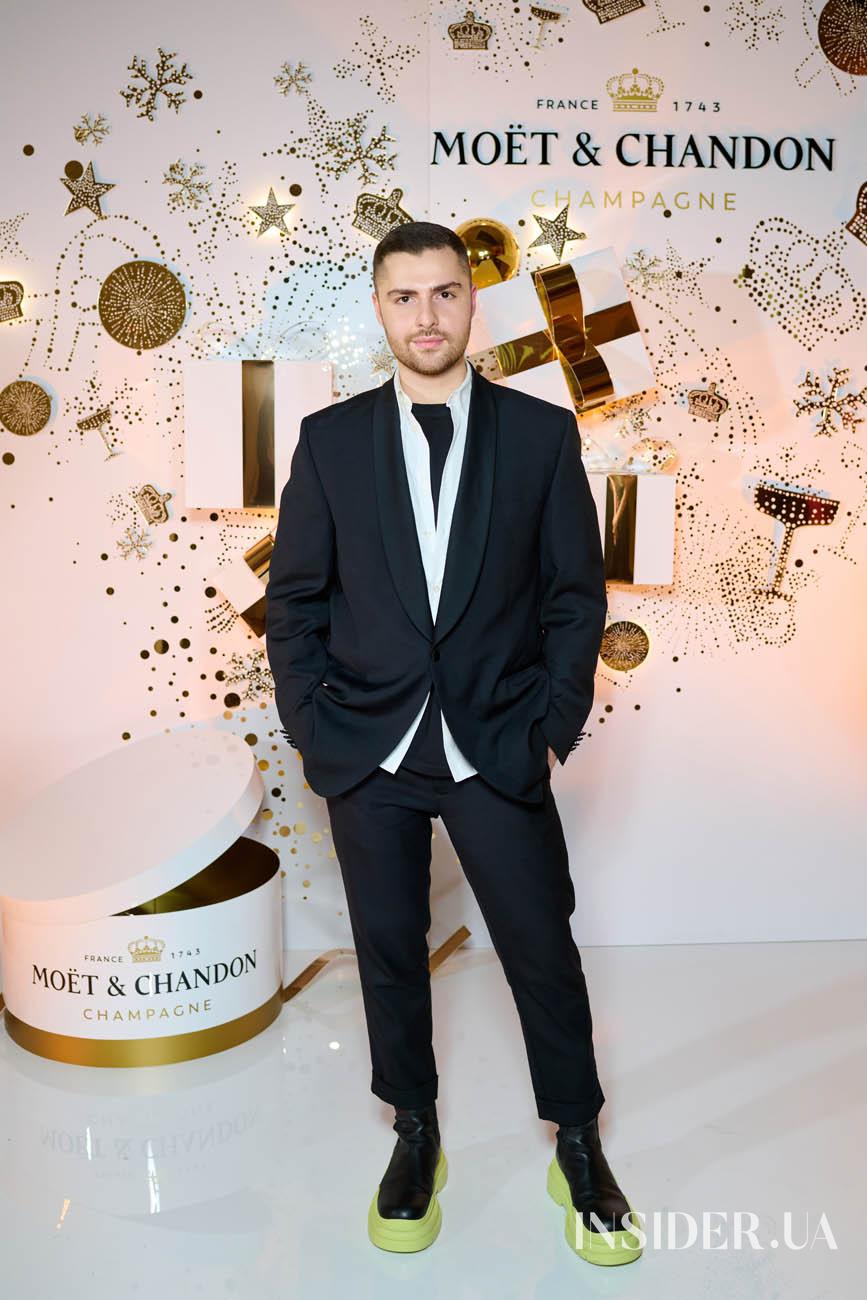 Как прошел рождественский вечер Moet & Chandon и Vogue