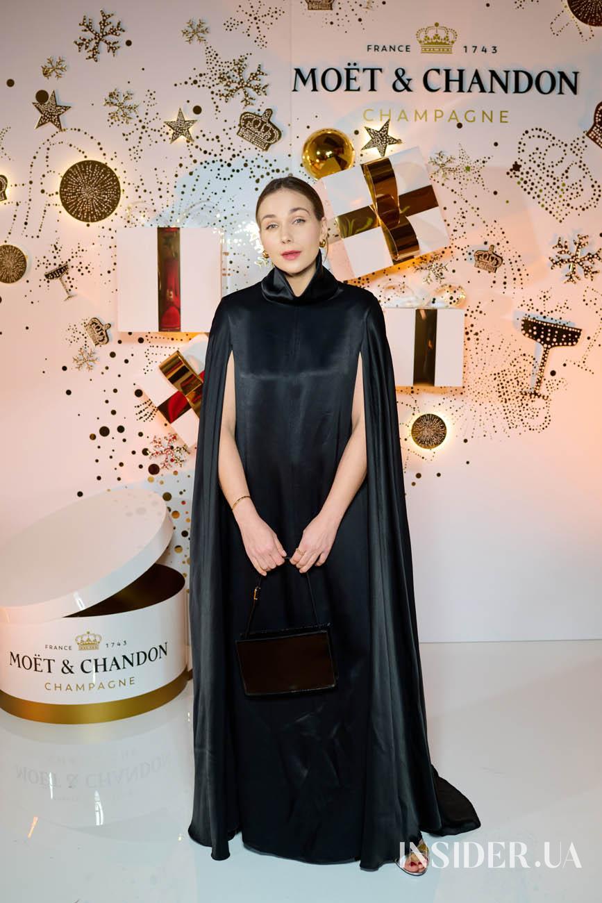 Как прошел рождественский вечер Moet & Chandon и Vogue