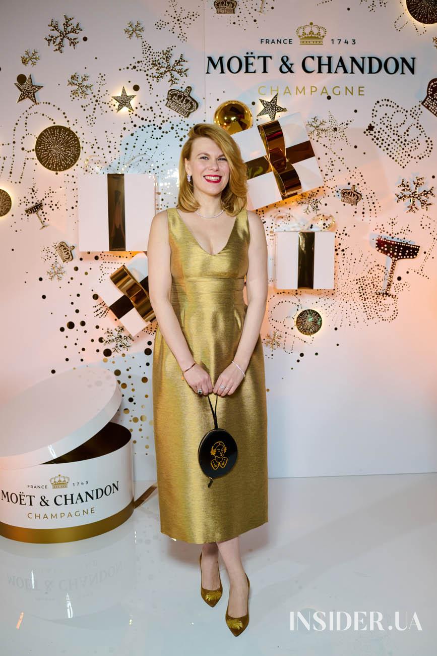 Как прошел рождественский вечер Moet & Chandon и Vogue