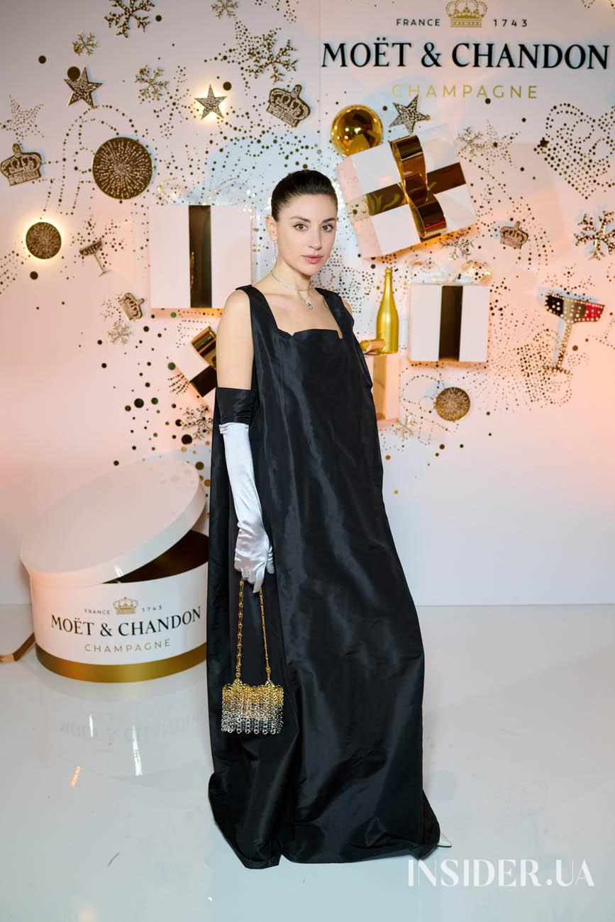 Как прошел рождественский вечер Moet & Chandon и Vogue