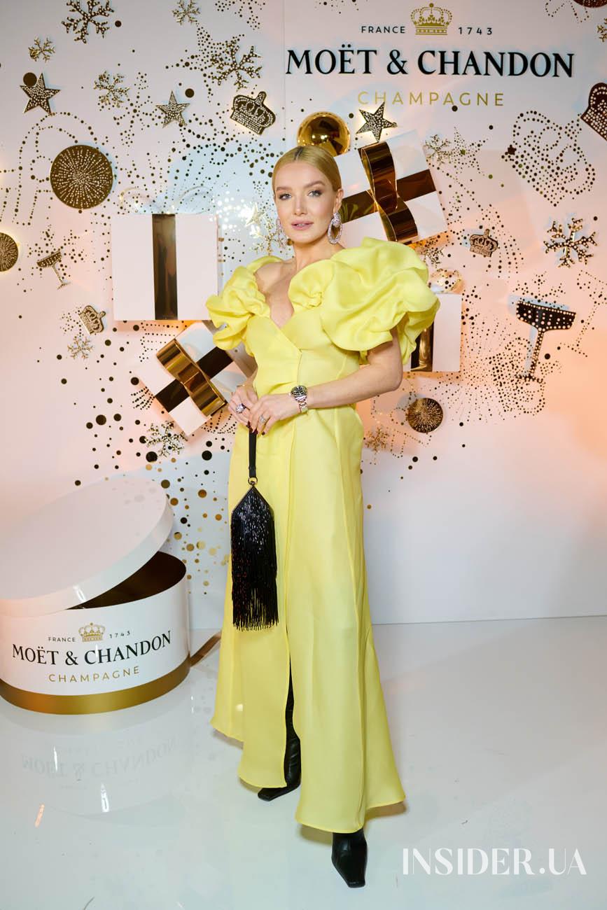 Как прошел рождественский вечер Moet & Chandon и Vogue